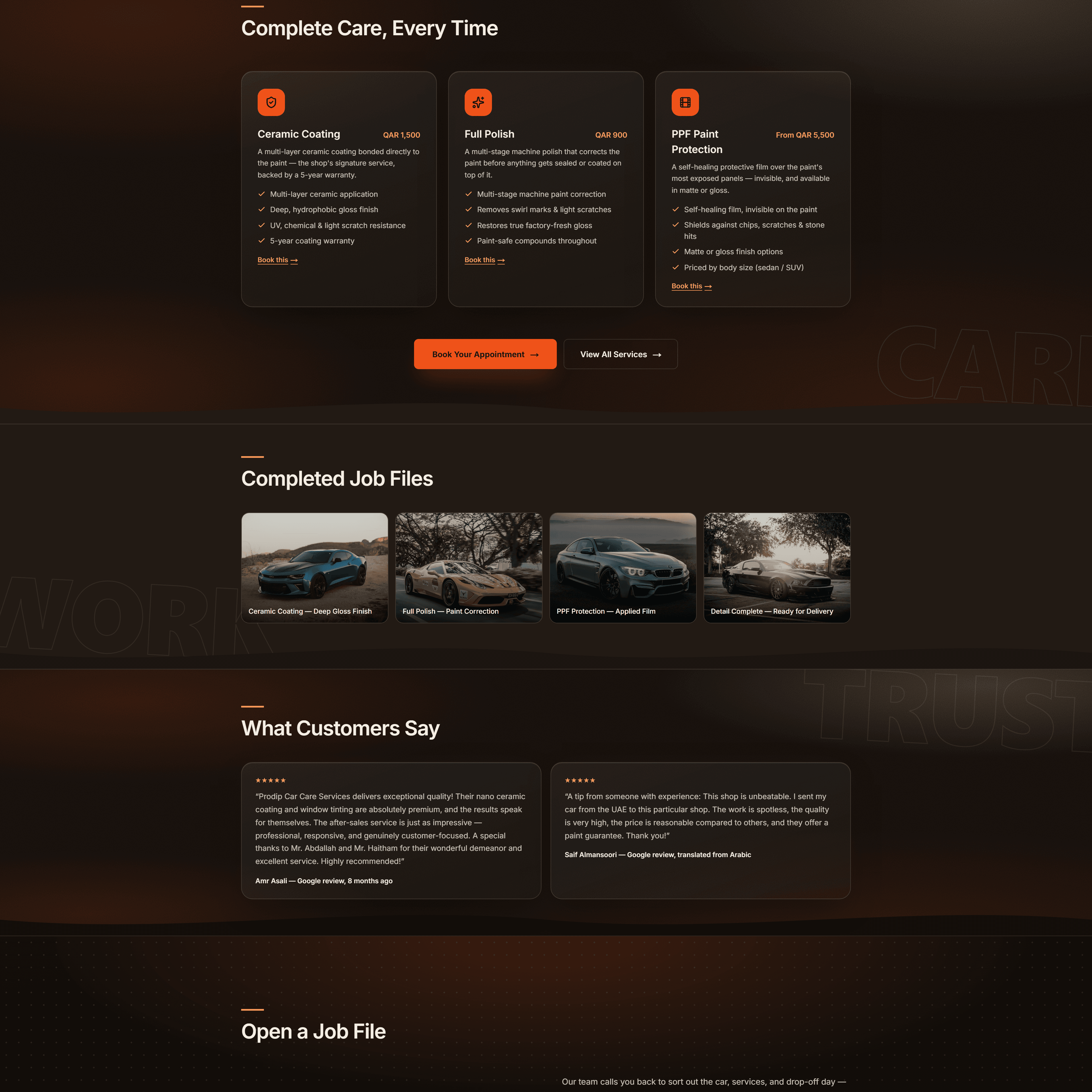ProDip Car Care — secondary screenshot